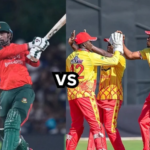 Bangladesh National Cricket Team vs Zimbabwe National Cricket Team Timeline