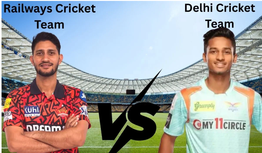 Railways Cricket Team vs Delhi Cricket Team Timeline