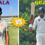 Kerala Cricket Team vs Gujarat Cricket Team Timeline