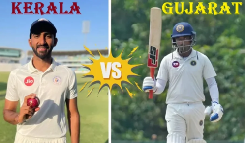 Kerala Cricket Team vs Gujarat Cricket Team Timeline