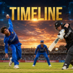 New Zealand National Under-19 Cricket Team Vs Afghanistan National Under-19 Cricket Team Timeline
