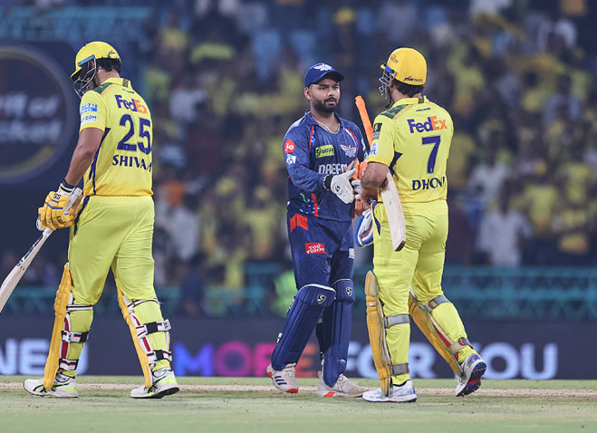 Chennai Super Kings Vs Lucknow Super Giants Timeline